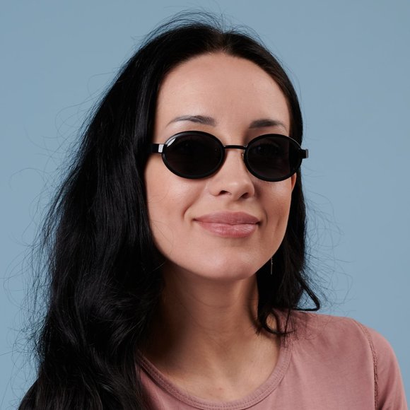 Oval vintage sunglasses by Von Furstenberg, Italy main image 6